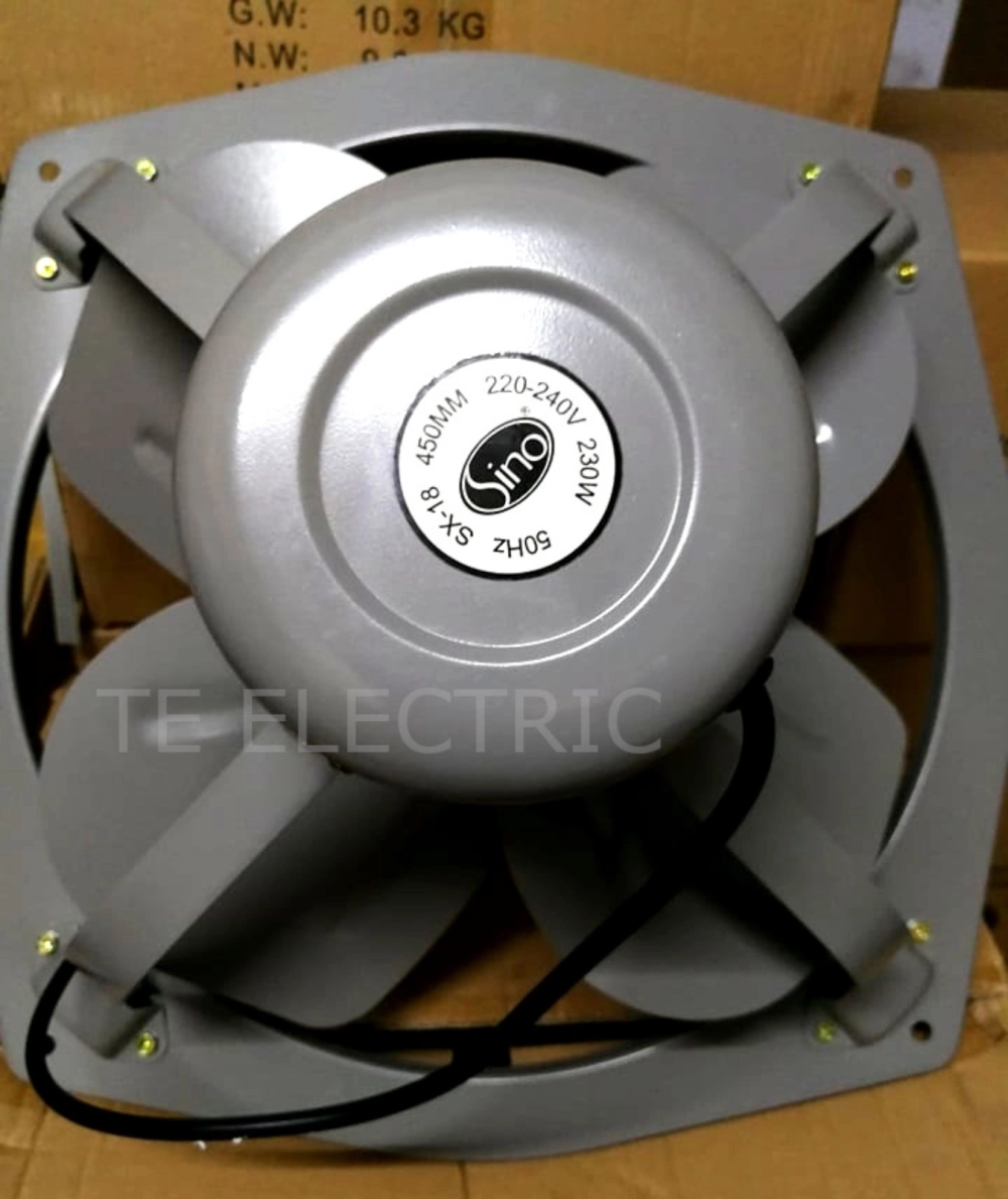 SINO 12" / 16" / 18" HEAVY DUTY INDUSTRIAL METAL WALL EXHAUST FAN