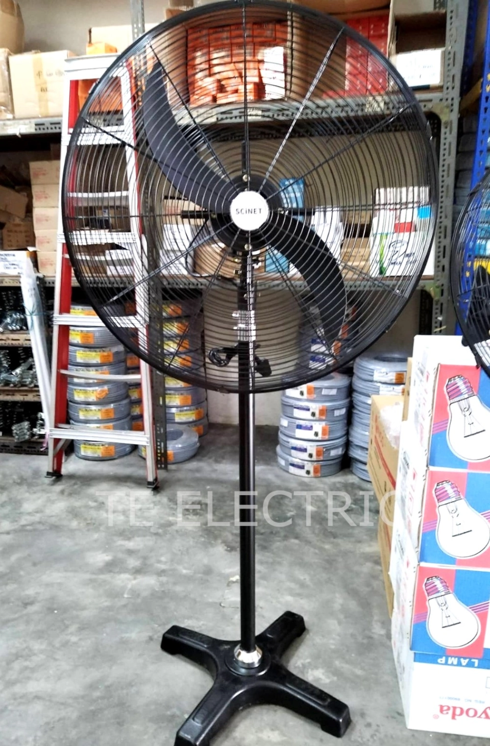 SCINET 26" HEAVY DUTY INDUSTRIAL WALL / STAND FAN KIPAS KILANG DINDING / BERDIRI