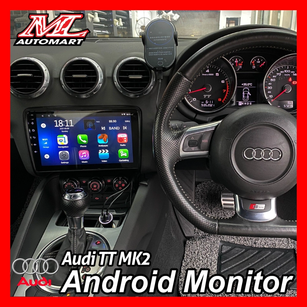 Audi TT MK2 Android Monitor