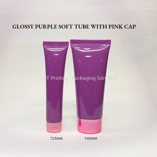 Glossy Purple Soft Tube/Set 