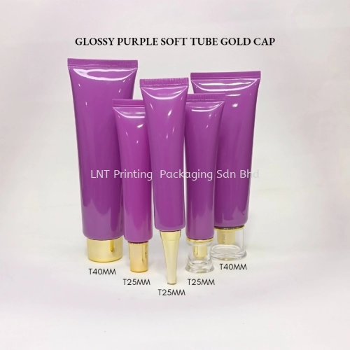 Glossy Purple Soft Tube/Set 