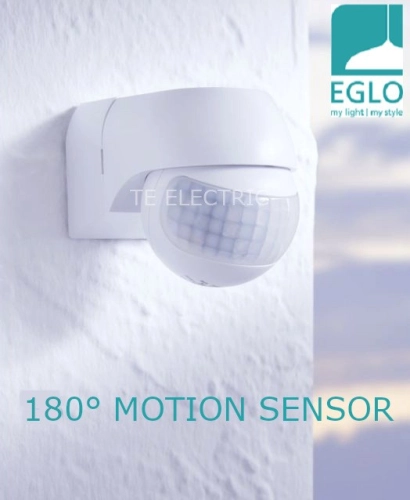 EGLO 96452 180° MOTION SENSOR DETECT ME 1 MOTION DETECTOR WALL MOUNTED IP44