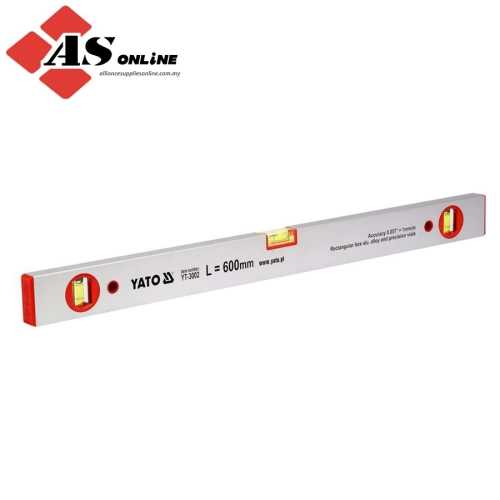 YATO Aluminum Spirit Level, 3 Vials 1000mm / Model: YT-3004