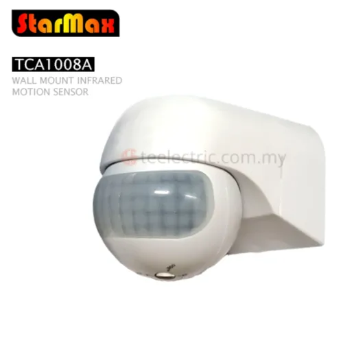 STARMAX INFRARED MOTION SENSOR TCA1008A WALL MOUNT MOTION DETECTOR