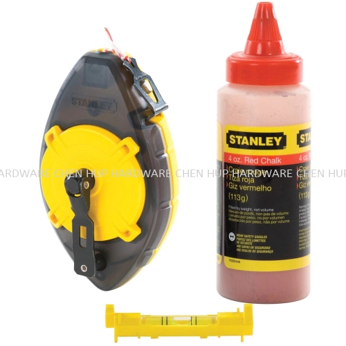 STANLEY Powerwinder w/Red Chalk and Line Level