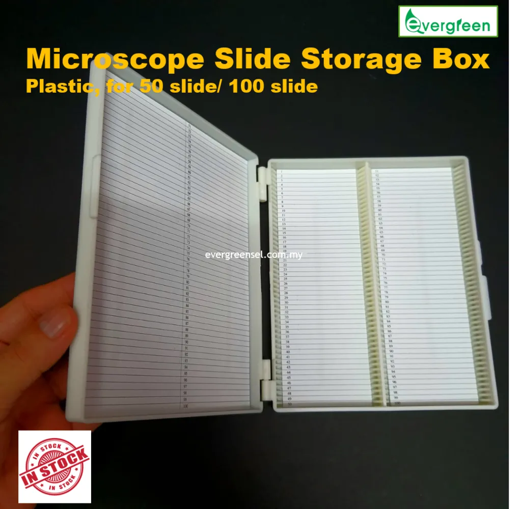 Plastic Microscope Slide Storage Box Semenyih, Selangor, Malaysia ...