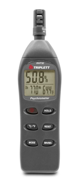 HYGRO-THERMOMETER PSYCHROMETER - (RHT32) Hygro-Thermometers Triplett Test Equipment & Tools Test & Measurement Products Malaysia, Selangor, Kuala Lumpur (KL), Shah Alam Supplier, Suppliers, Supply, Supplies | LELab Sdn Bhd