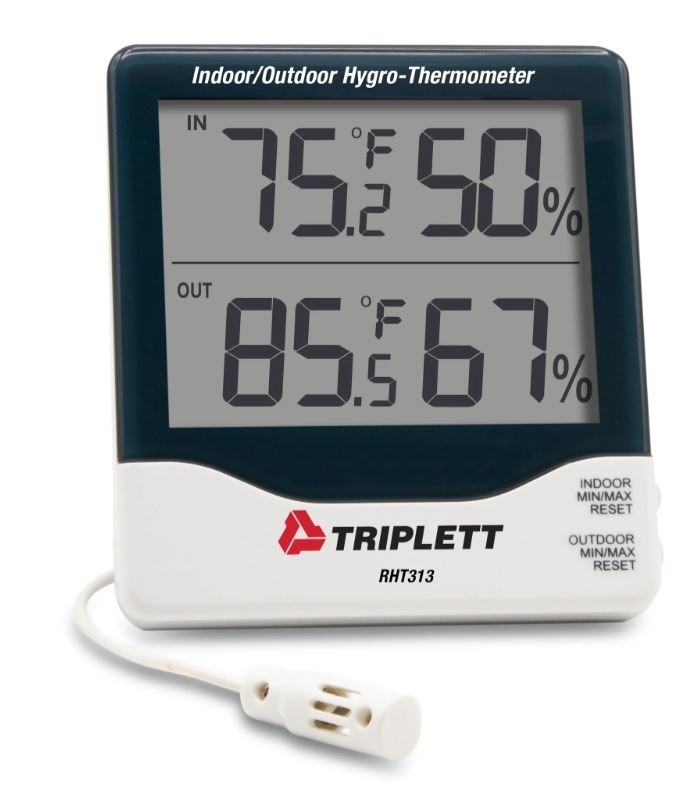 INDOOR/OUTDOOR HYGRO-THERMOMETER (RHT313)