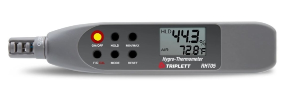 HYGRO-THERMOMETER PEN WITH DEW POINT AND WETBULB - (RHT05) Hygro-Thermometers Triplett Test Equipment & Tools Test & Measurement Products Malaysia, Selangor, Kuala Lumpur (KL), Shah Alam Supplier, Suppliers, Supply, Supplies | LELab Sdn Bhd