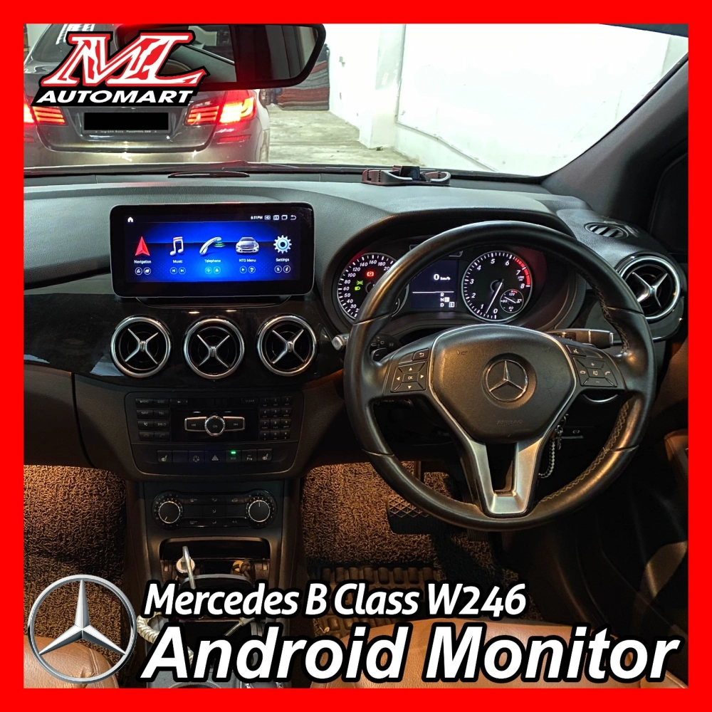 Mercedes Benz B Class W246 Android Monitor Selangor, Malaysia, Kuala Lumpur  (KL), Puchong Supplier, Suppliers, Supply, Supplies | ML Audio Accessories  Sdn Bhd