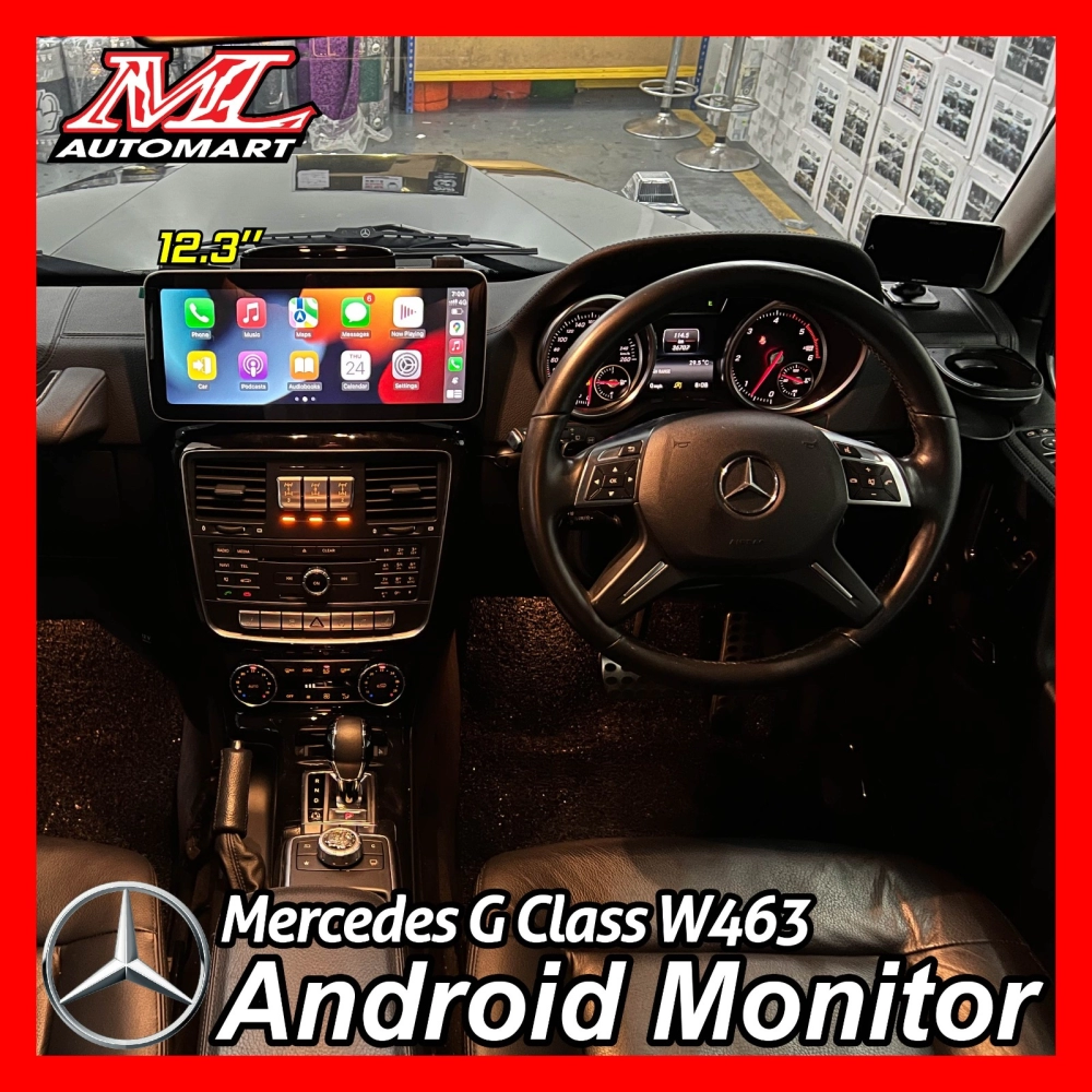 For Mercedes G Class Smart Radio Stereo Android 10 Screen For W463