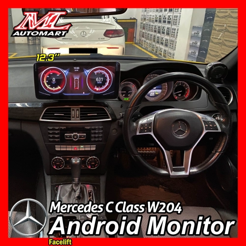 Mercedes Benz C Class W204 Facelift Android Monitor