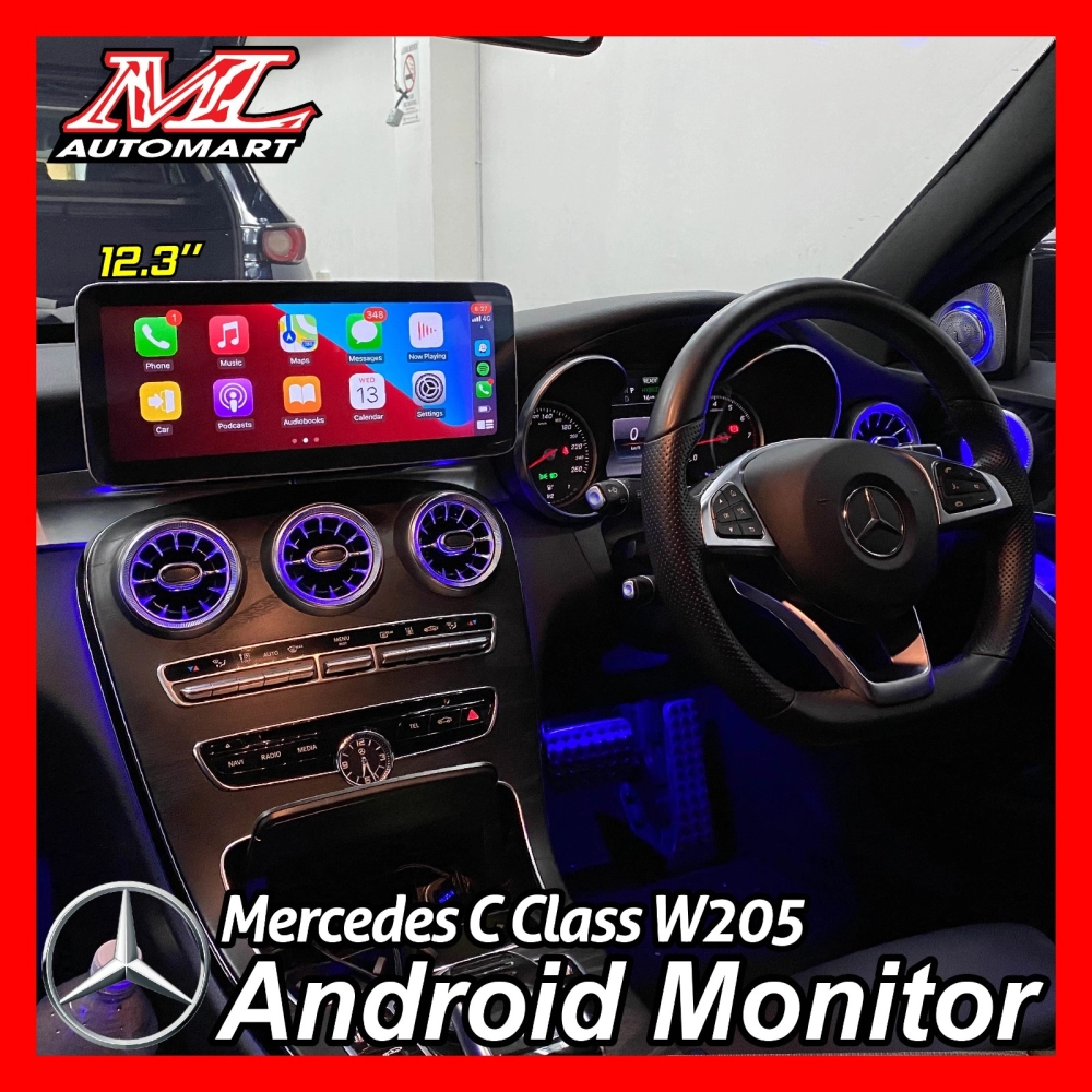 Mercedes Benz C Class W205 Android Monitor Android Monitor Selangor,  Malaysia, Kuala Lumpur (KL), Puchong Supplier, Suppliers, Supply, Supplies