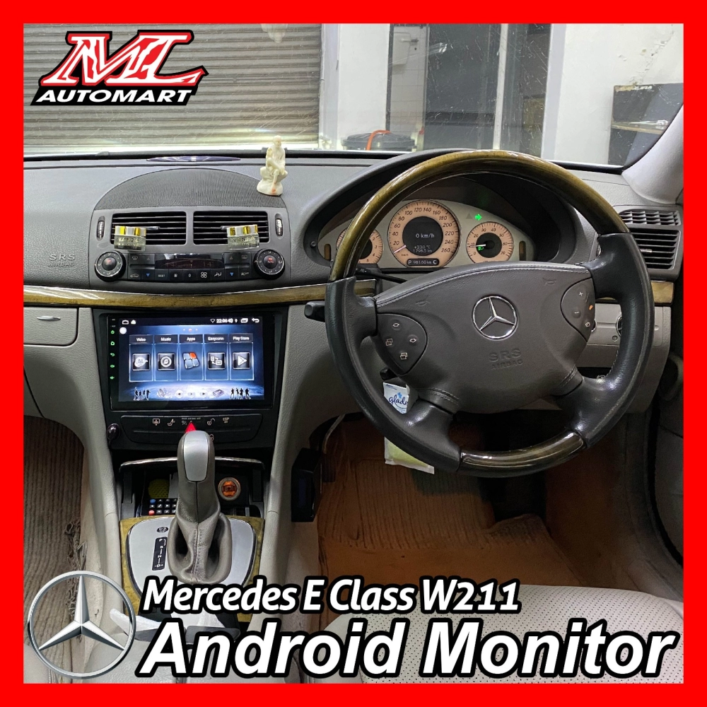 Mercedes Benz E Class W211 Android Monitor Selangor, Malaysia, Kuala Lumpur  (KL), Puchong Supplier, Suppliers, Supply, Supplies