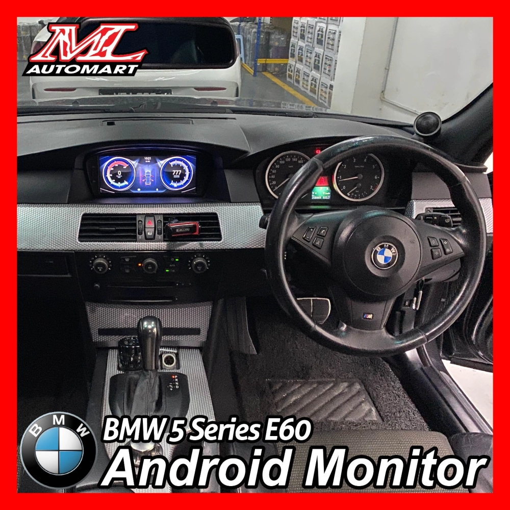 BMW 5 Series E60 Android Monitor