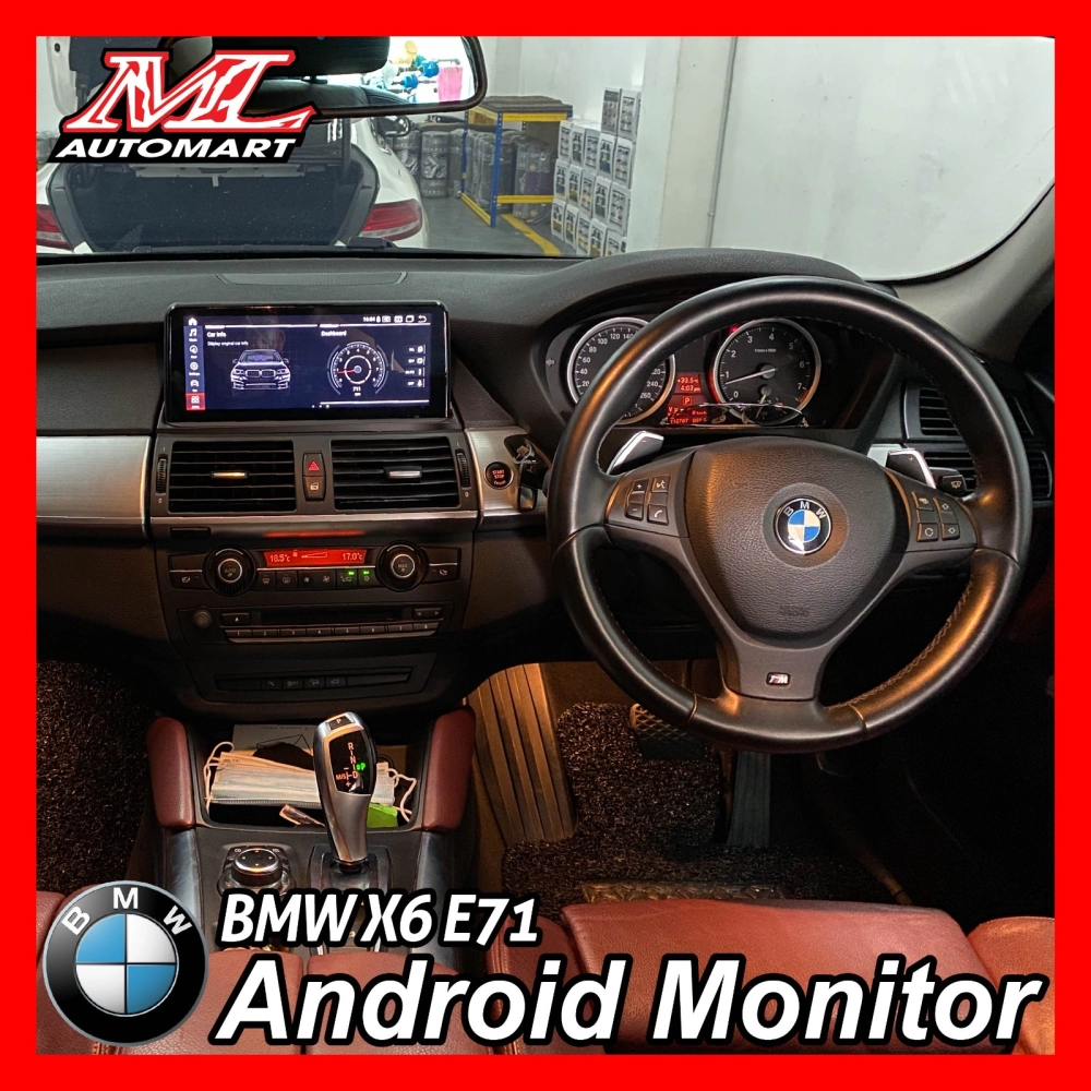 BMW X6 E71 Android Monitor