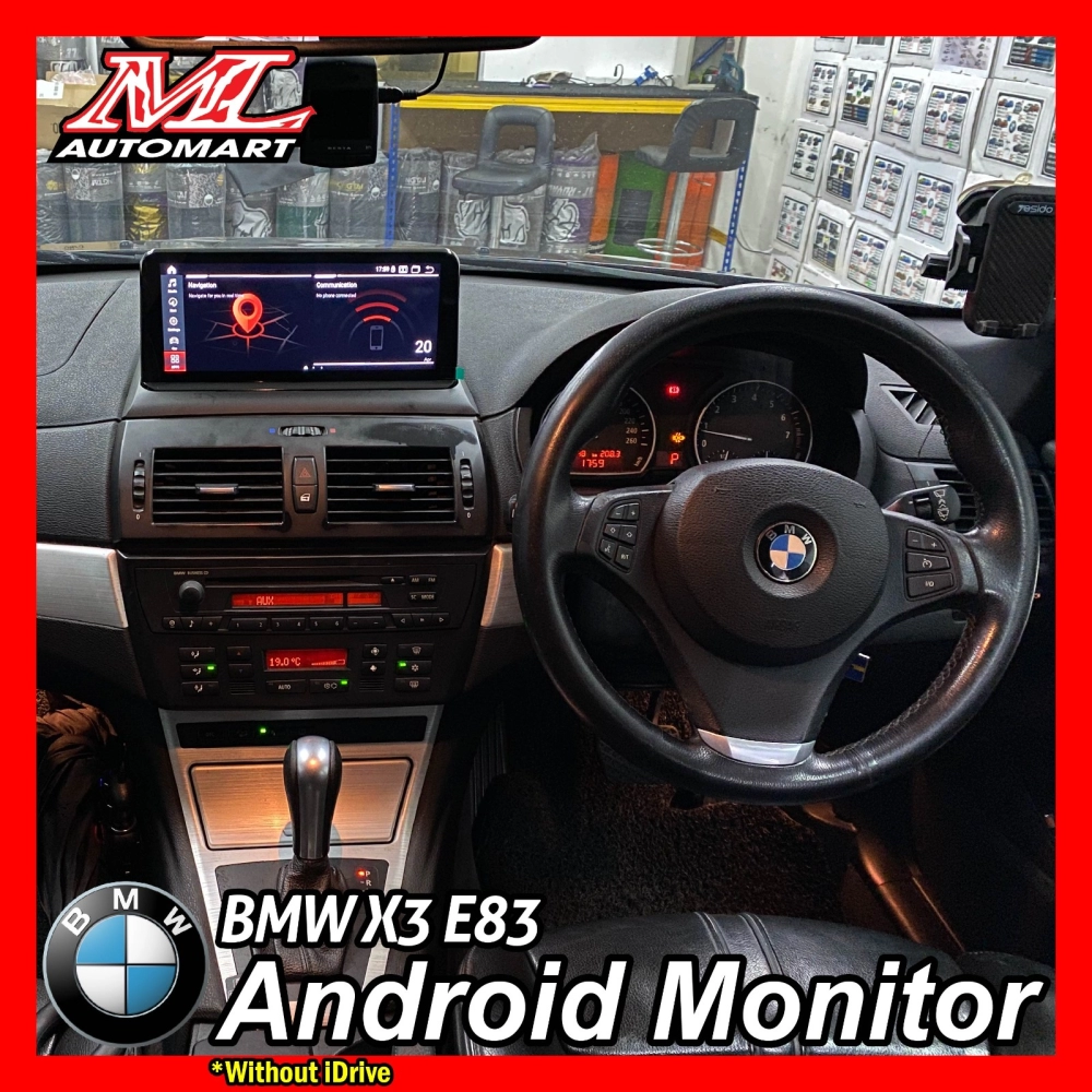 BMW X3 E83 Android Monitor (Without IDrive)