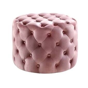 CHESTERFIELD DIAMOND DESIGN STOOL