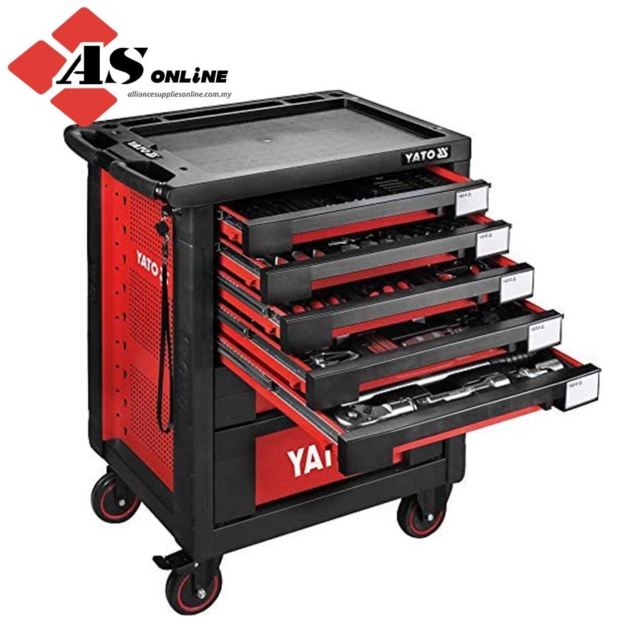 YATO Service Cabinet With 165 Tools / Model:  YT-55293