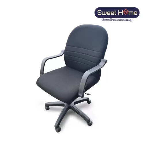 Office Chair Penang Medium Back | Kerusi Pejabat Murah