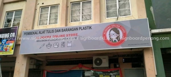 alimama online store lightbox signage signboard at klang selangor  LIGHT BOX Klang, Malaysia Supplier, Supply, Manufacturer | Great Sign Advertising (M) Sdn Bhd