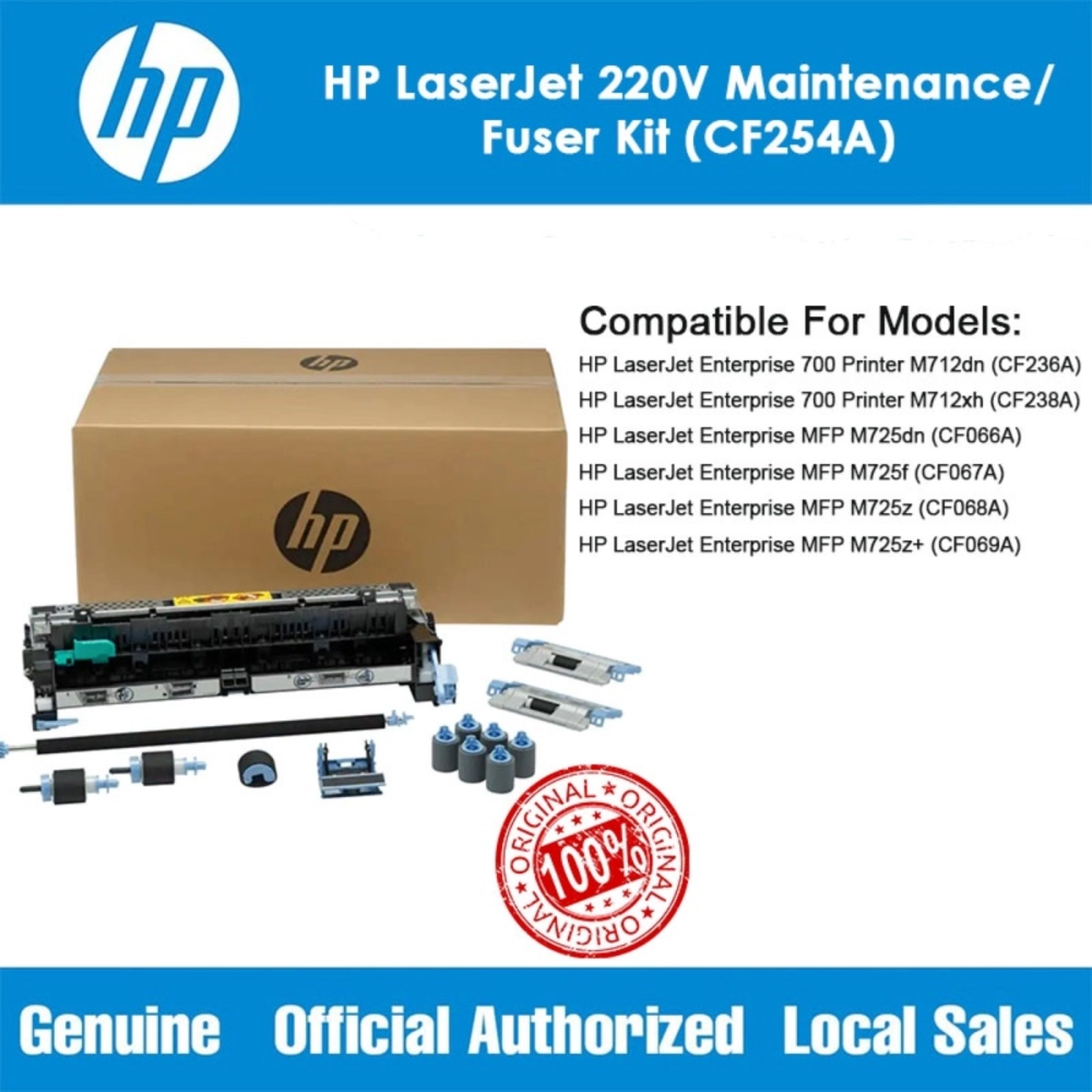 CF254A HP Maintenance Fuser Kit for LaserJet Enterprise 700 M712 MFP M725