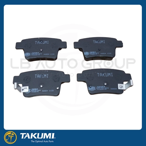 BP-6824M-M DISC BRAKE PAD PROTON GEN2 04Y> PERSONA CM6 07Y> SATRIA NEO CS6 06Y> (RR)