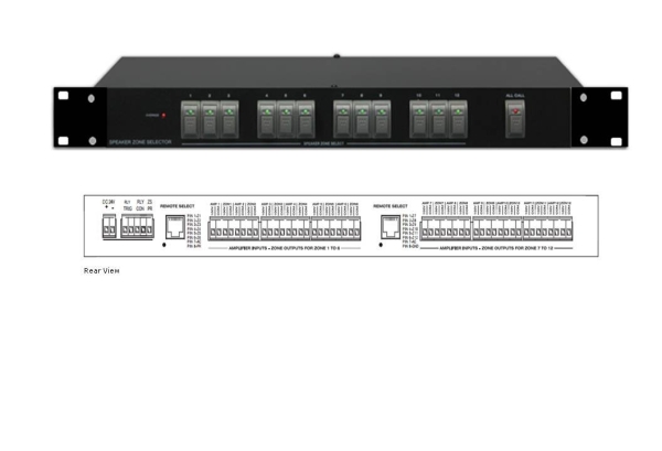 Zone Selector (ZS-5312) PA System Selangor, Malaysia, Kuala Lumpur (KL), Puchong Supplier, Installation, Supply, Supplies | Unique Amp Sdn Bhd