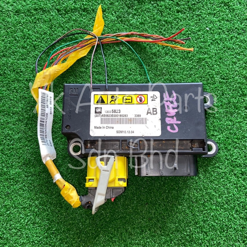 CHEVROLET CRUZE SRS AIRBAG CONTROL MODULE 13505823 USED