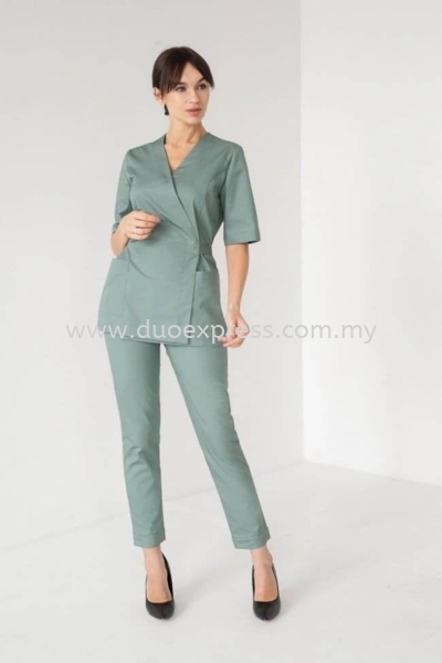 Scub Suit Set For Beautician 2023 - Design 01 Baju Spa-Beautician Uniform Baju Uniform Custom KL PJ  Malaysia, Selangor, Kuala Lumpur (KL), Petaling Jaya (PJ) Supplier, Suppliers, Supply, Supplies | Duo Express