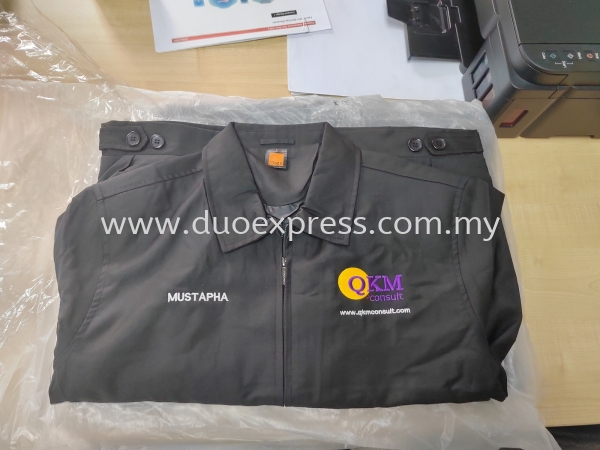 Embroidery Service for Executive Jacket Embroidery Uniform, T-Shirt and Pillow Malaysia, Selangor, Kuala Lumpur (KL), Petaling Jaya (PJ) Supplier, Suppliers, Supply, Supplies | Duo Express