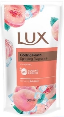 Lux Shower Cream Refill Cooling Peach 600ml Lux Personal Care Johor Bahru (JB), Malaysia, Ulu Tiram Wholesaler, Supplier, Supply, Supplies | J.B. Cip Sen Trading Sdn Bhd