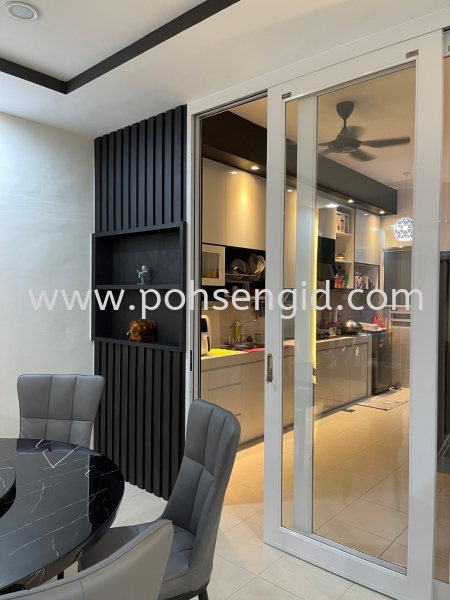  Sliding Door Seremban, Negeri Sembilan (NS), Malaysia Renovation, Service, Interior Design, Supplier, Supply | Poh Seng Furniture & Interior Design