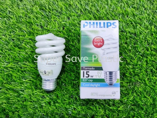 PHILIPS 15W E27 TORNADO TUBE D/L