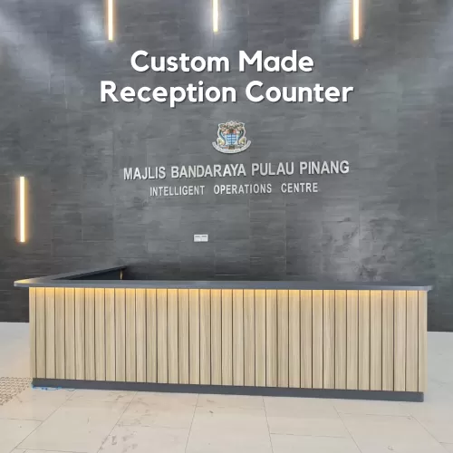 Customade Reception Counter Table | Office Table Penang