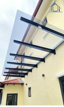 Glass Roof T-Beam Frame Design