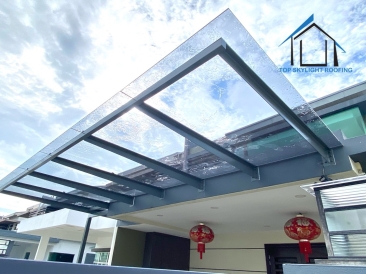 Glass Roof T-Beam Frame Design