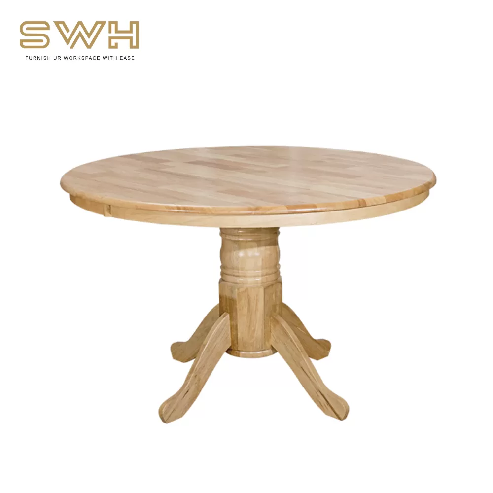 Round Dining Kopitiam Table | Cafe Furniture Penang