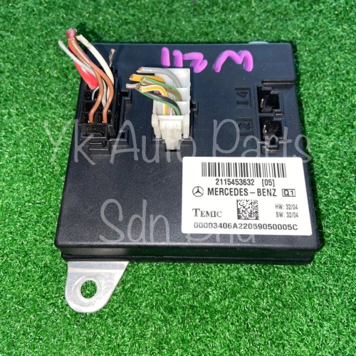 MERCEDES BENZ W211 E-CLASS SAM CONTROL UNIT 2115453632 USED