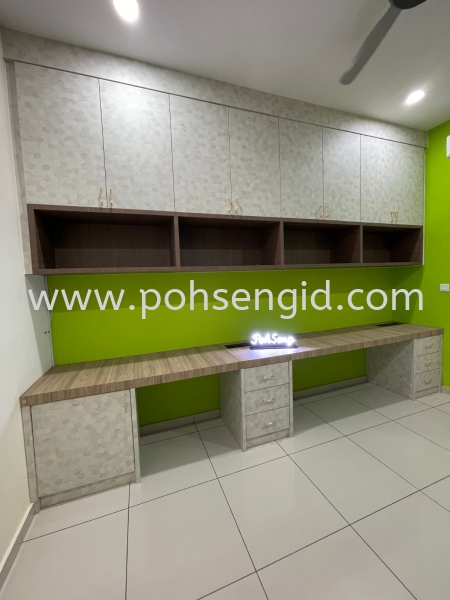  Study Area Seremban, Negeri Sembilan (NS), Malaysia Renovation, Service, Interior Design, Supplier, Supply | Poh Seng Furniture & Interior Design