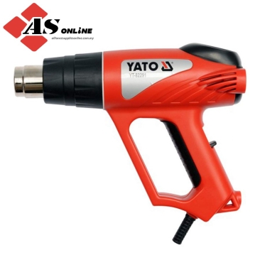 YATO Hot Air Gun With Accessories, Red & Black / Model: YT-82291