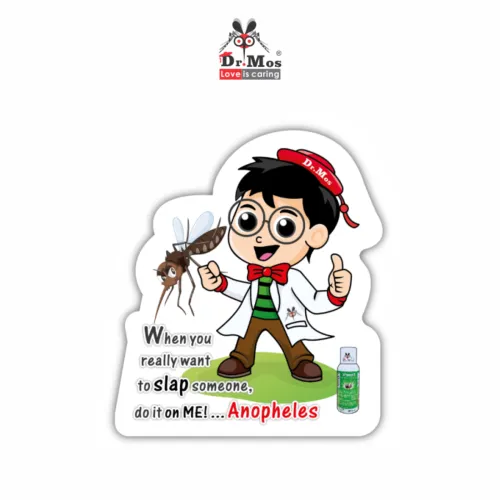 Mosquito Educational Fridge Magnet_ANOPHELES