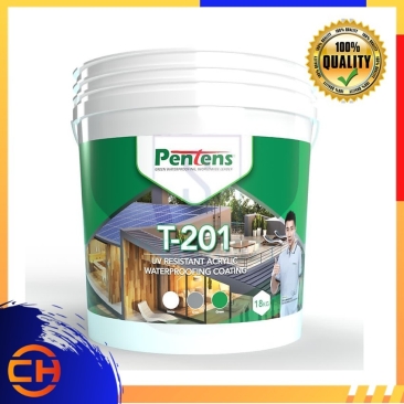 PENTENS T-201 UV Resistant Acrylic Waterproofing Coating 5KG