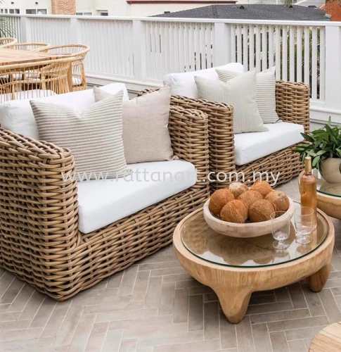 SYNTHETIC RATTTAN SOFA (SUITABLE FOR OUTDOOR/ INDOOR)