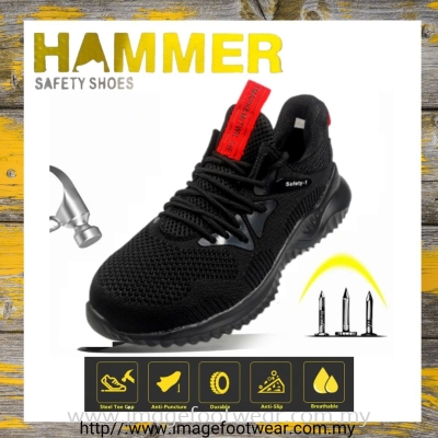 HAMMER Men Safety Lifestyle HS-32668- BLACK Colour