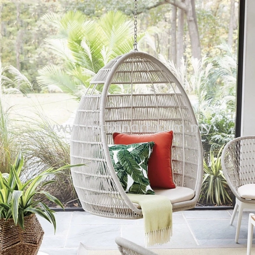 SYNTHETIC RATTAN HANGING CHAIR (OUTDOOR/ INDOOR)