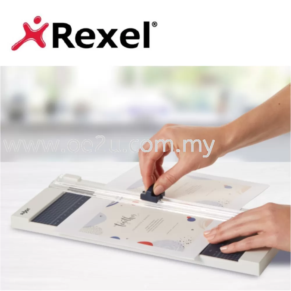 REXEL ClassicCut 1208P Trimmer (Cutting Length: 305mm / A4, Cutting Capacity: 8 sheets) 