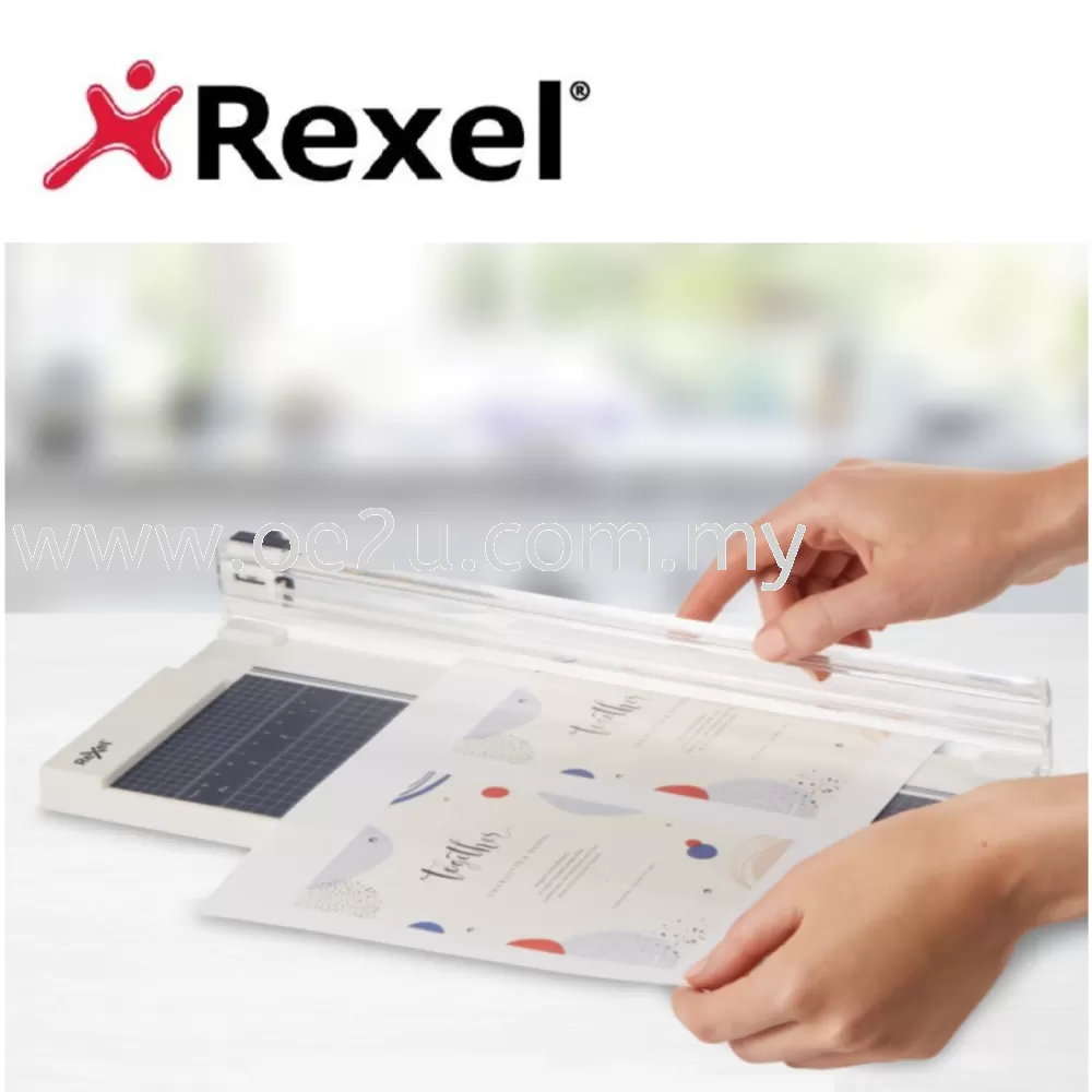 REXEL ClassicCut 1208P Trimmer (Cutting Length: 305mm / A4, Cutting Capacity: 8 sheets) 