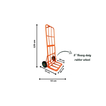 L Handle Trolley 2 Wheel (Fruits / Beverage Carrier)