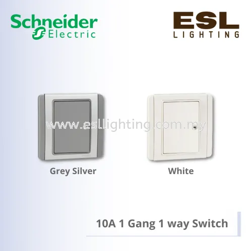 SCHNEIDER NEO SERIES SWITCHES 1 GANG 1 WAY SWITCH E3031H1_EBGS_G11/E3031H1_EWWW_G11